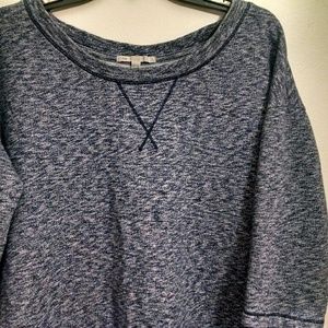 Gap Navy Heather Knit Sweater Dress Large